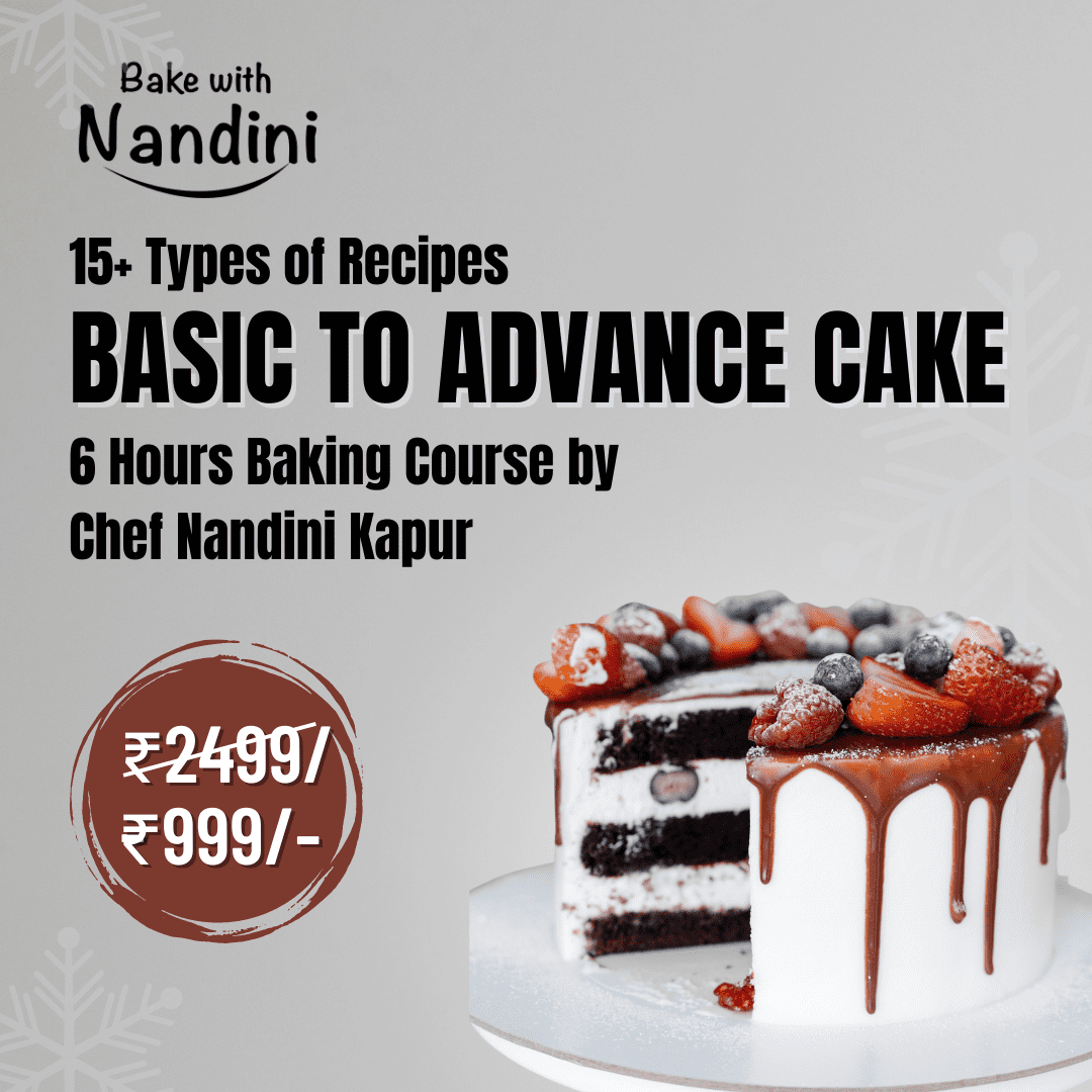 Complete Cake Baking Course Basic to Advance  Bake with Nandini